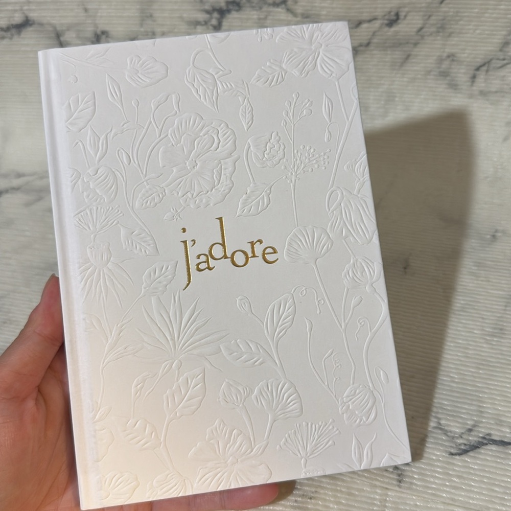 Dior J’adore White Embossed Notebook - Picture 2 of 8